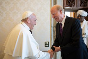 ウォルシュUPF世界議長とローマ教皇